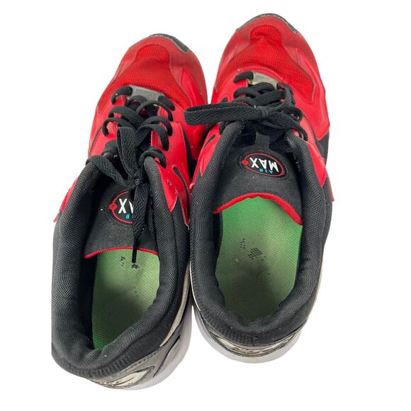 Nike Air Max2 Light RedWhite Running Shoes Womans 11.5 - Picture 7 of 8